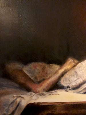 Image of Study of a Woman Sleeping 
