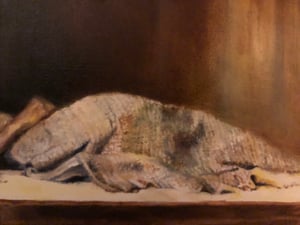 Image of Study of a Woman Sleeping 