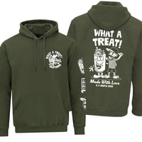 Image 1 of MADE WITH LOVE HOOD - MILITARY GREEN