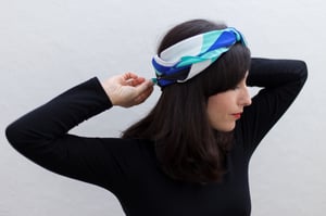 Image of Carré de soie - Mint series