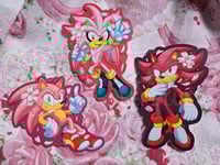 Image 1 of SAKURA HEDGEHOGS Stickers