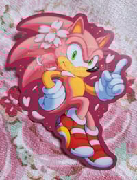 Image 2 of SAKURA HEDGEHOGS Stickers
