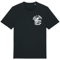 Image 2 of MADE WITH LOVE TEE - BLACK