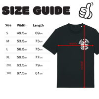 Image 4 of MADE WITH LOVE TEE - BLACK
