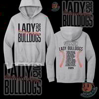 Image 1 of 18500 hoodie with roster