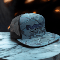 Image 2 of Navy Blue Camo Cap 