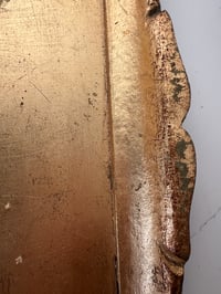 Image 4 of Vintage Gold Paper Mache Tray 