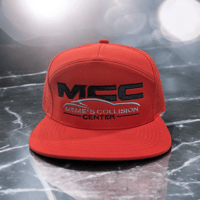 Image 1 of Red & Black Snap Back cap 