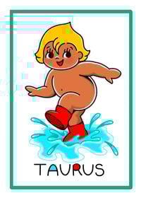 Image 1 of Kewpie Earth Signs