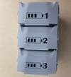 DJI Drone Battery Stickers X6 of and Suitable for DJI Mini 3 Pro, DJI Mini 3
