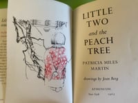 Image 2 of Vintage 1963 Little Two and the Peach Tree hardcover