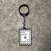 the sundays enamel keychain