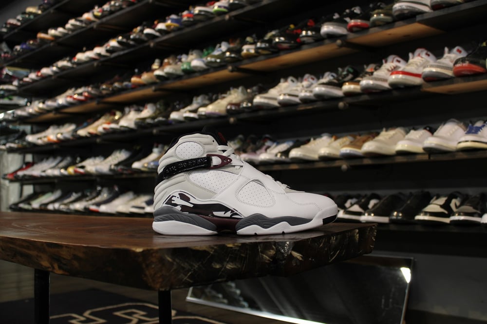 AIR JORDAN VIII (8) "BURGUNDY" WMNS