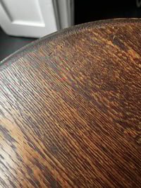 Image 5 of Turned Wood Side Table with Barley Twist Stem (Reserved)