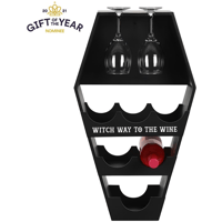 Image 5 of Coffin Wine Shelf