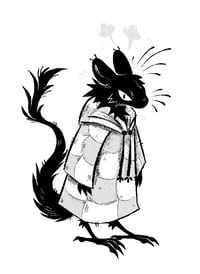 Image 3 of Angy Soot Dragon Transparent Sticker