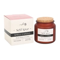 Image 2 of Rose Petal Infused Self Love Spell Candle