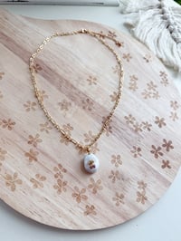 Image 2 of Cherry Freshwater Pearl Pendant Necklace