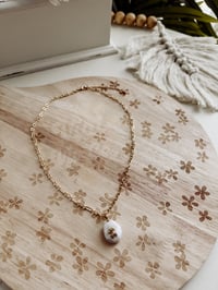 Image 3 of Cherry Freshwater Pearl Pendant Necklace