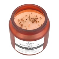 Image 2 of Lavender Infused Friendship Spell Candle 