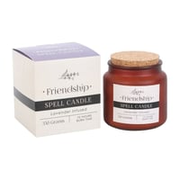 Image 3 of Lavender Infused Friendship Spell Candle 