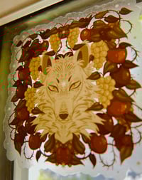 Image 2 of Transparent Harvest Wolf Sticker