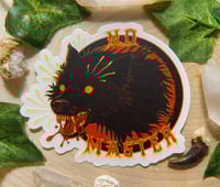 Image 3 of Transparent No Master Sticker