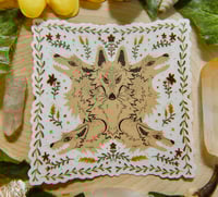 Image 3 of Transparent V.1 Wolves & Wildflowers Sticker 