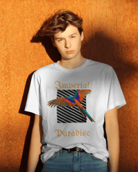 Image 2 of Premium heavyweight tee- Rio Orange
