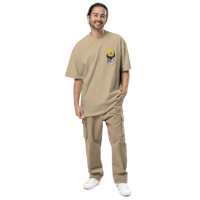 Image 4 of Face Card: Oversized faded t-shirt
