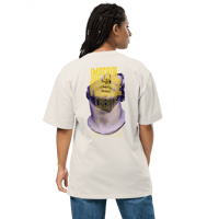 Image 3 of Face Card: Oversized faded t-shirt