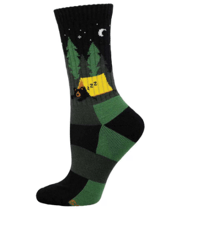 Image 1 of Beary Tired Merino Wool Socks