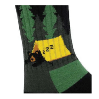 Image 2 of Beary Tired Merino Wool Socks