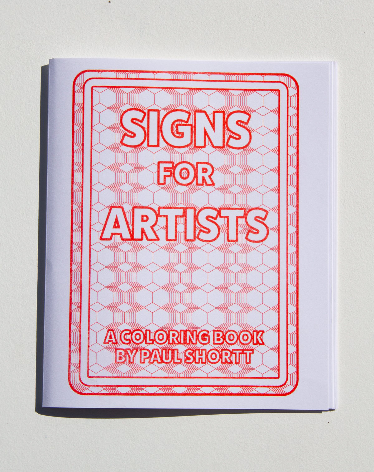 Image of Signs for Artists Coloring Book