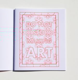 Image of Signs for Artists Coloring Book