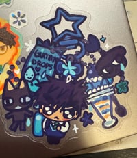 Image 3 of No Home Trinkets Clear Transparent Sticker