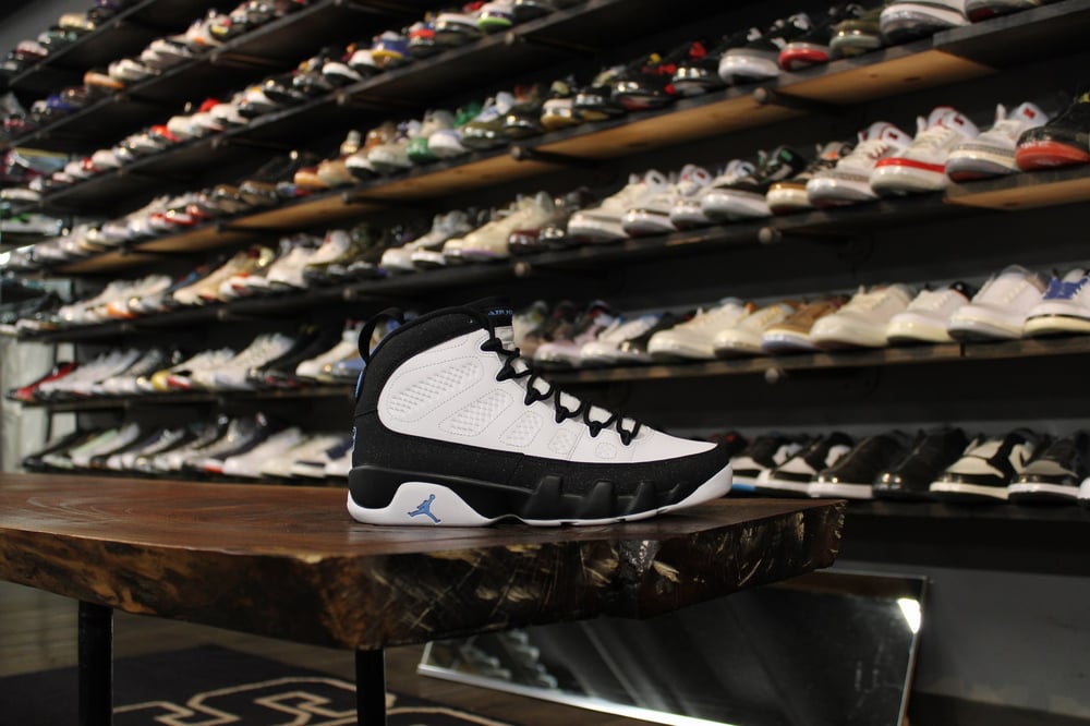 AIR JORDAN IX (9) "UNC/BLK/WHT"