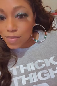Image 1 of Eagles Hoop Earrings 