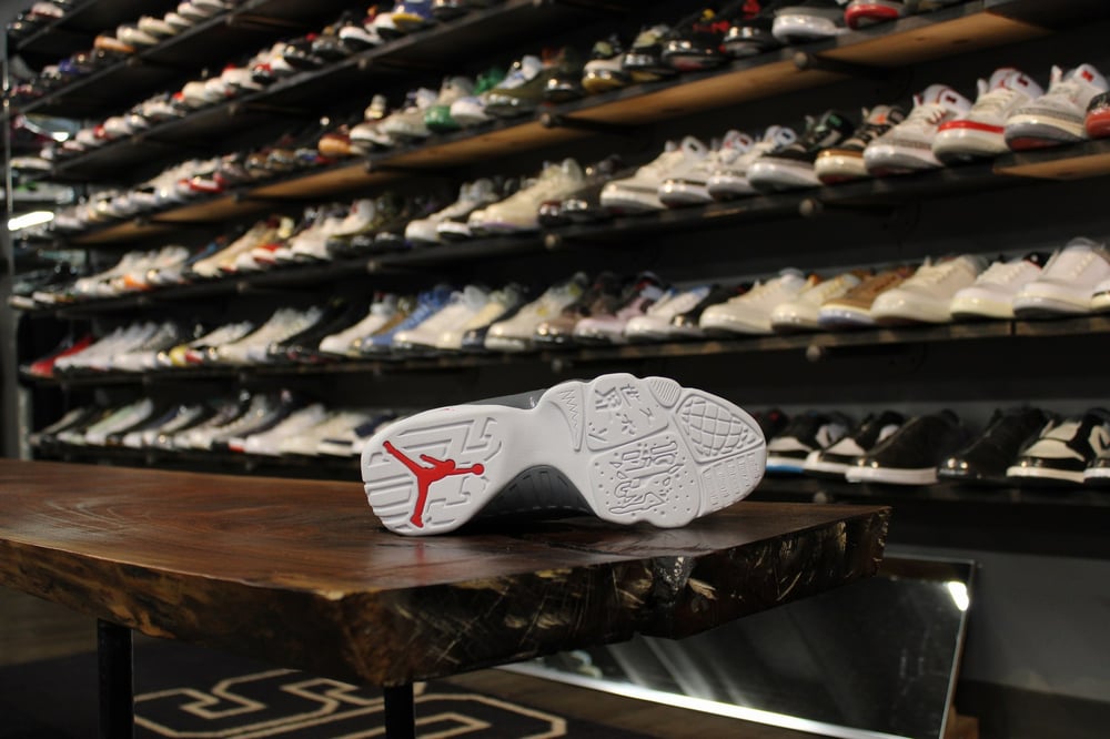 AIR JORDAN IX (9) "FIRE RED/COOL GREY"