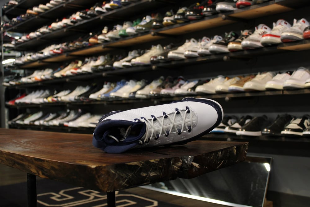 AIR JORDAN IX (9) "WHT/UNIVERSITY BLUE"