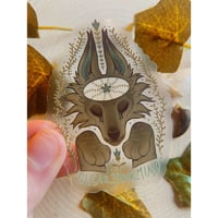 Image 1 of Transparent Clear Your Mind Sticker