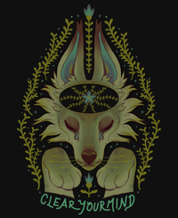 Image 4 of Transparent Clear Your Mind Sticker