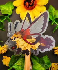 Image 1 of Transparent Hummingbird Clearwing Moth Sticker