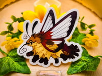 Image 3 of Transparent Hummingbird Clearwing Moth Sticker