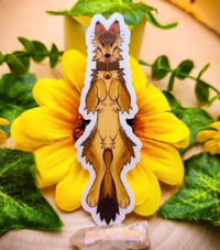 Image 3 of Transparent Lil Coyote Sticker