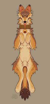 Image 4 of Transparent Lil Coyote Sticker