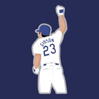 #23 Walkoff Sticker