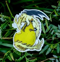 Image 3 of Transparent Pear Dragon Sticker