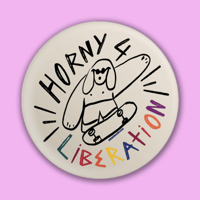 Image 1 of Horny 4 Liberation Button