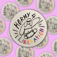 Image 3 of Horny 4 Liberation Button